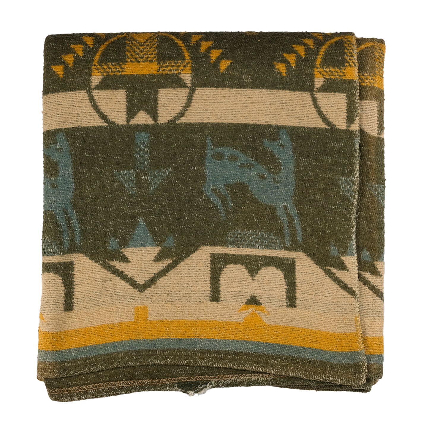 1940s Deer Camp Blanket