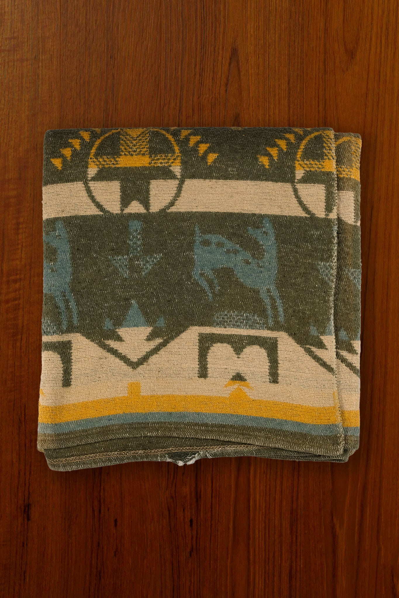 1940s Deer Camp Blanket