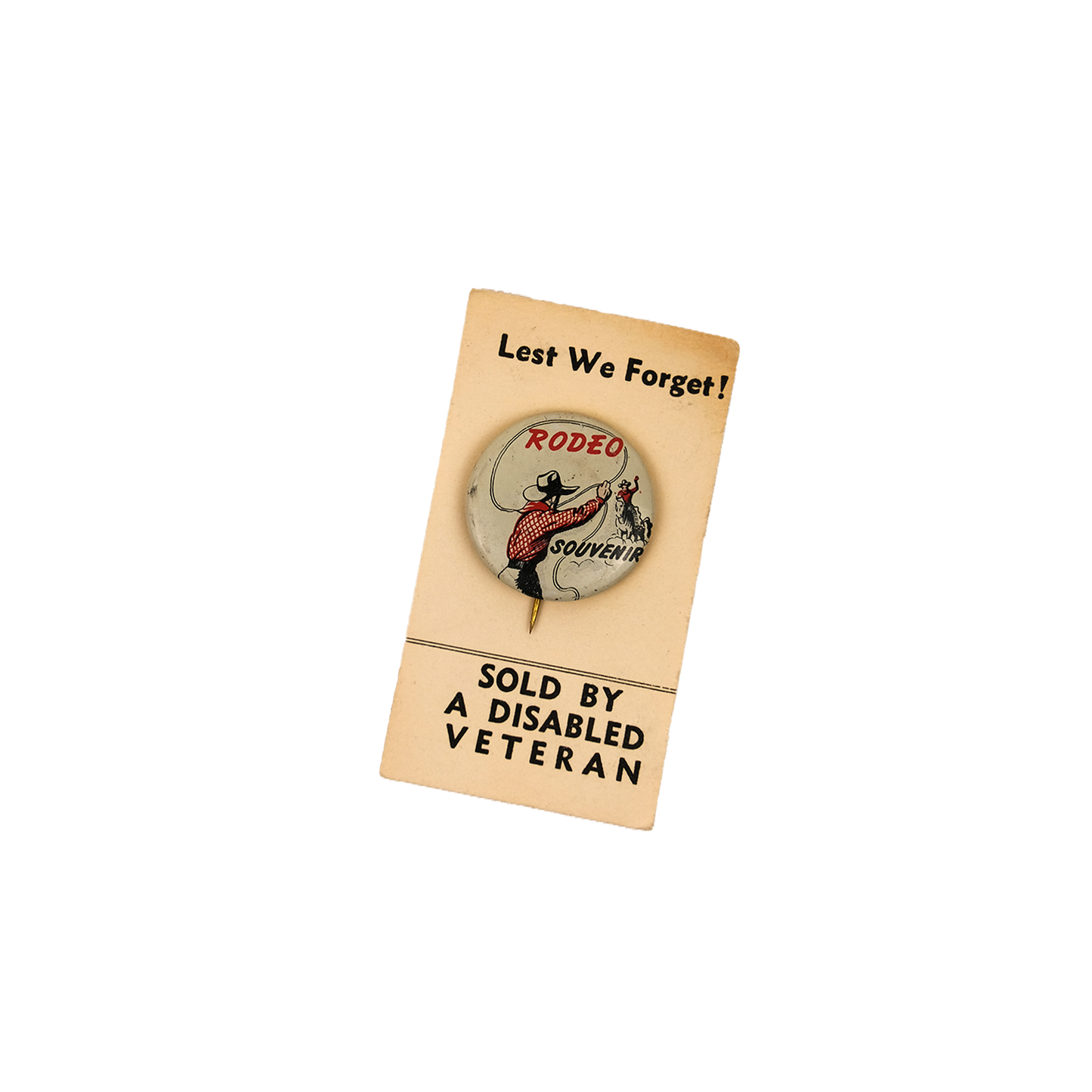 1950s Rodeo Pin #2