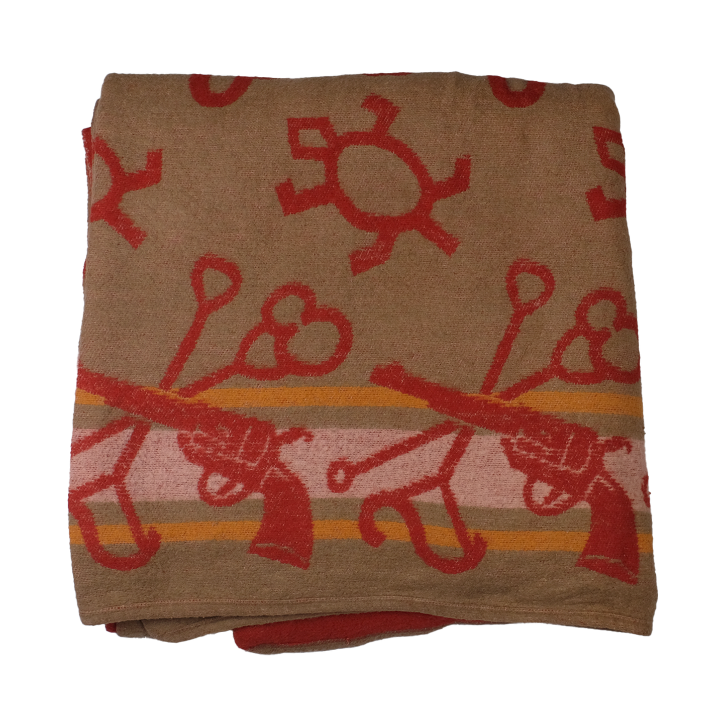 1950s Guns, Bulls & Branding Irons Camp Blanket