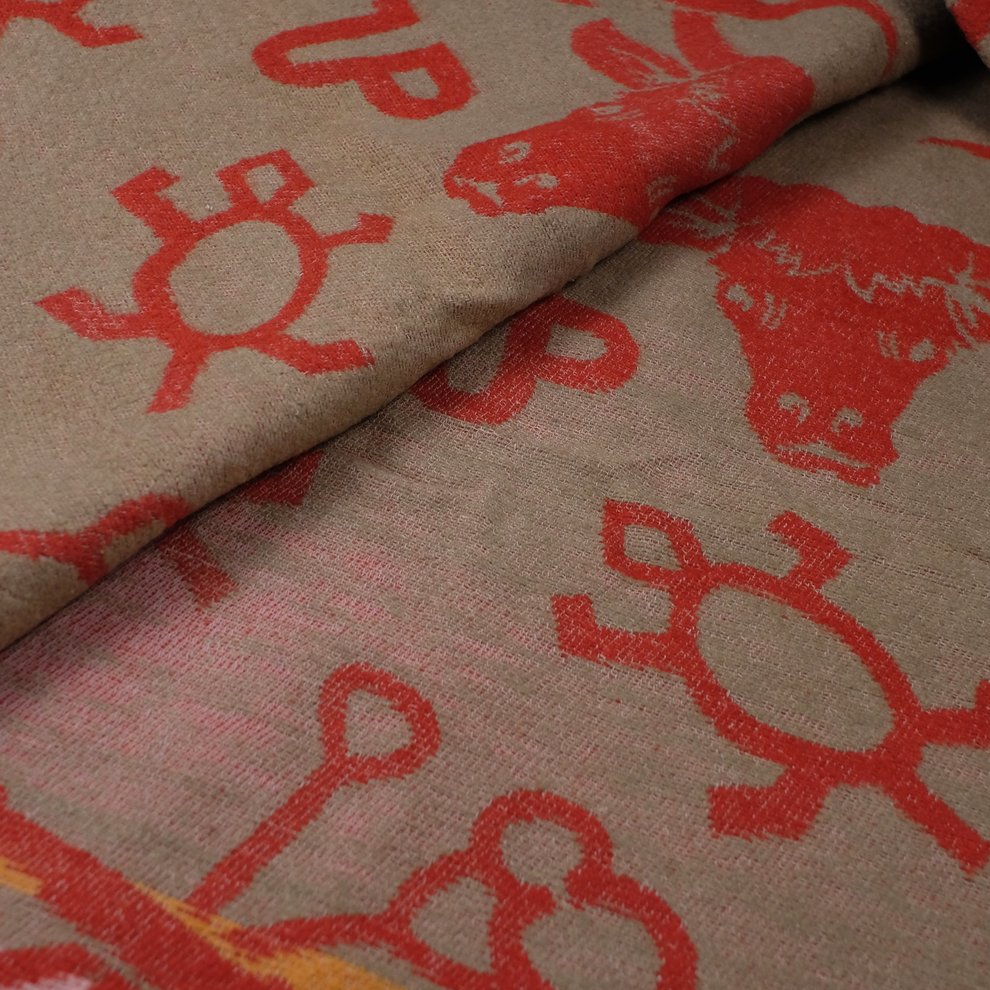 1950s Guns, Bulls & Branding Irons Camp Blanket