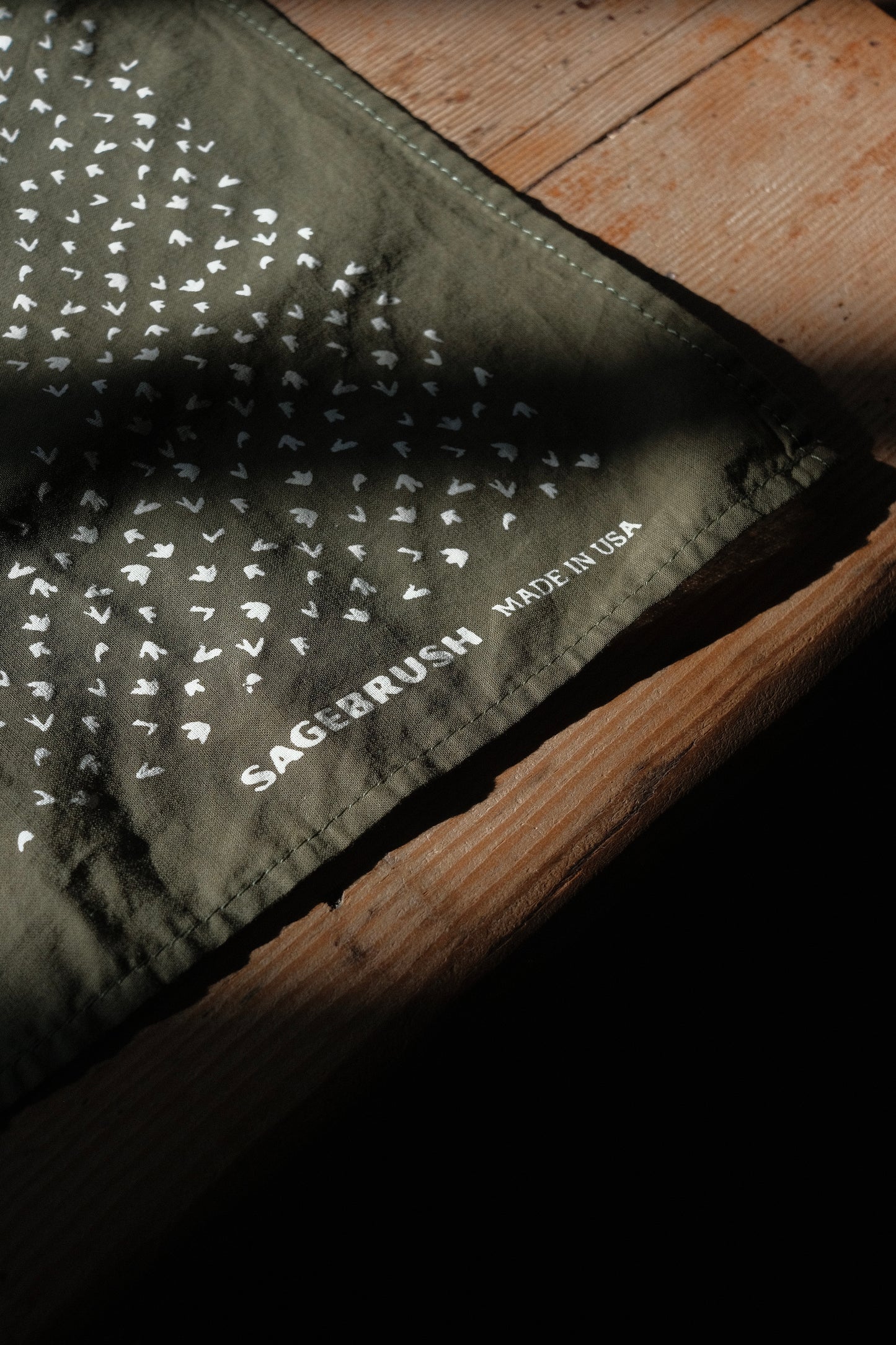 Olive Desert Rider Bandana