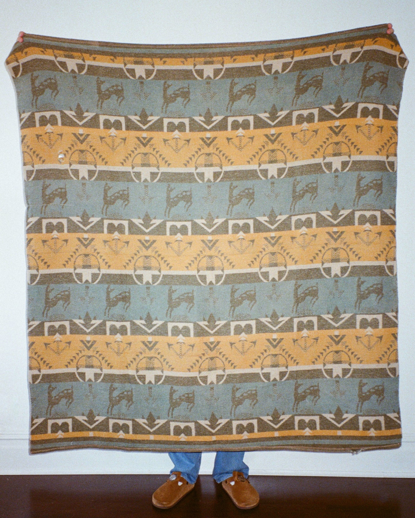 1940s Deer Camp Blanket