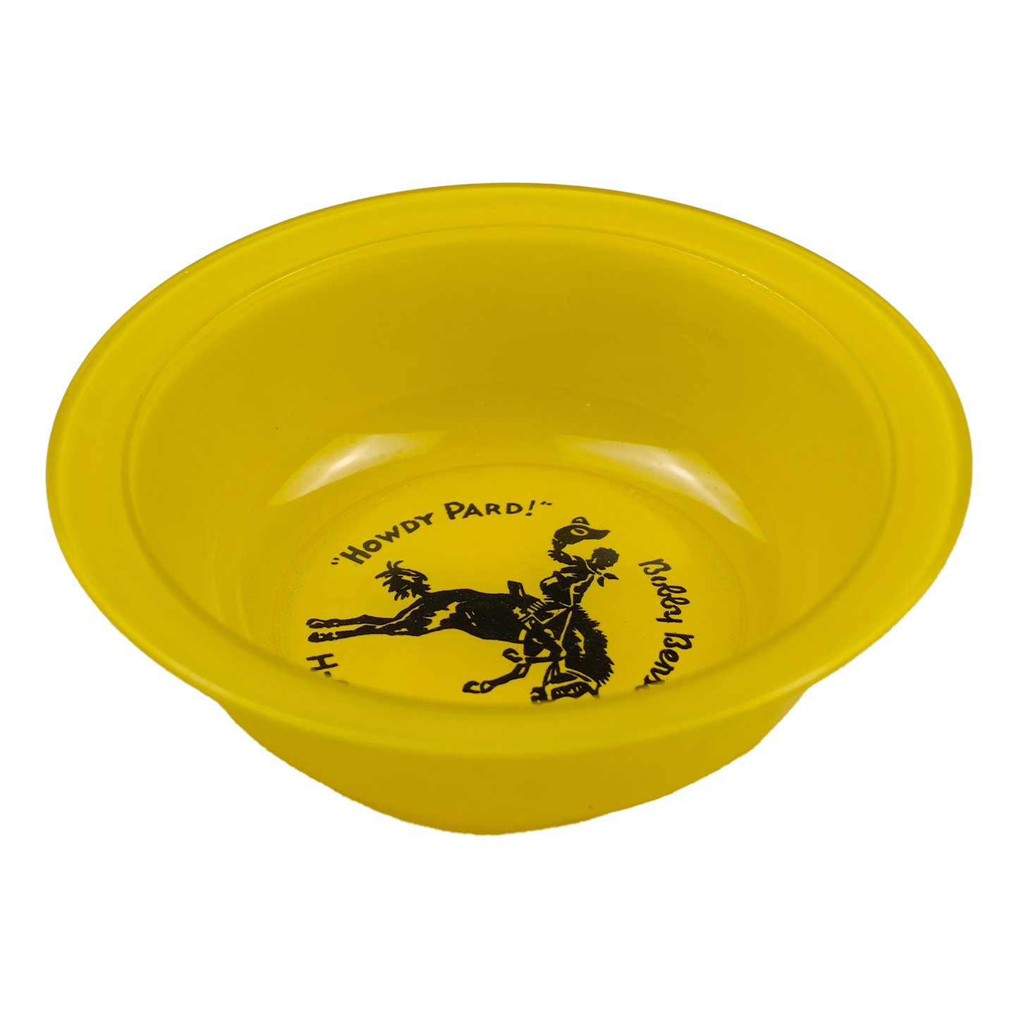 1930s Bobby Benson Glass Cereal Bowl
