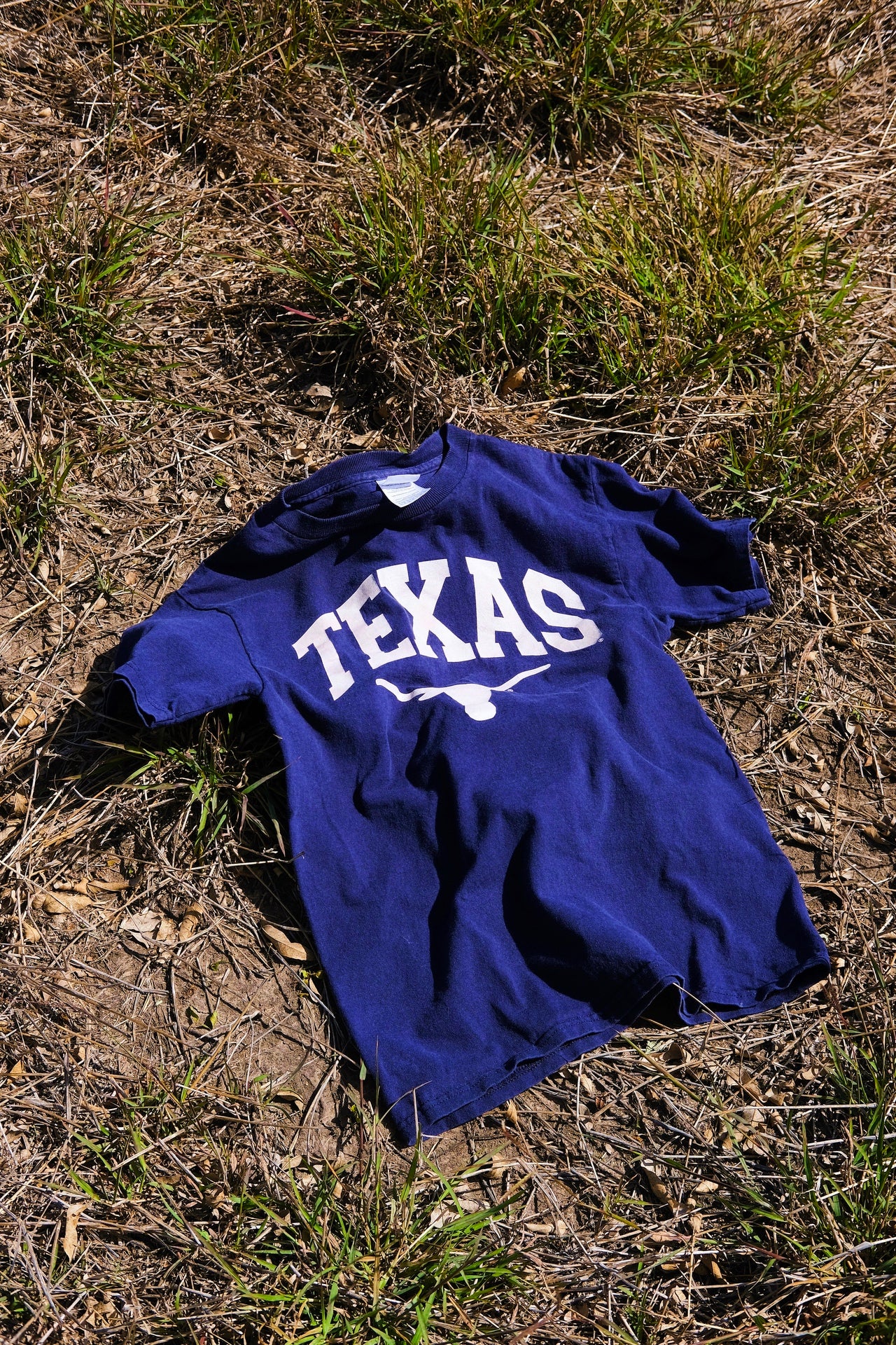 Navy Texas Longhorns Tee