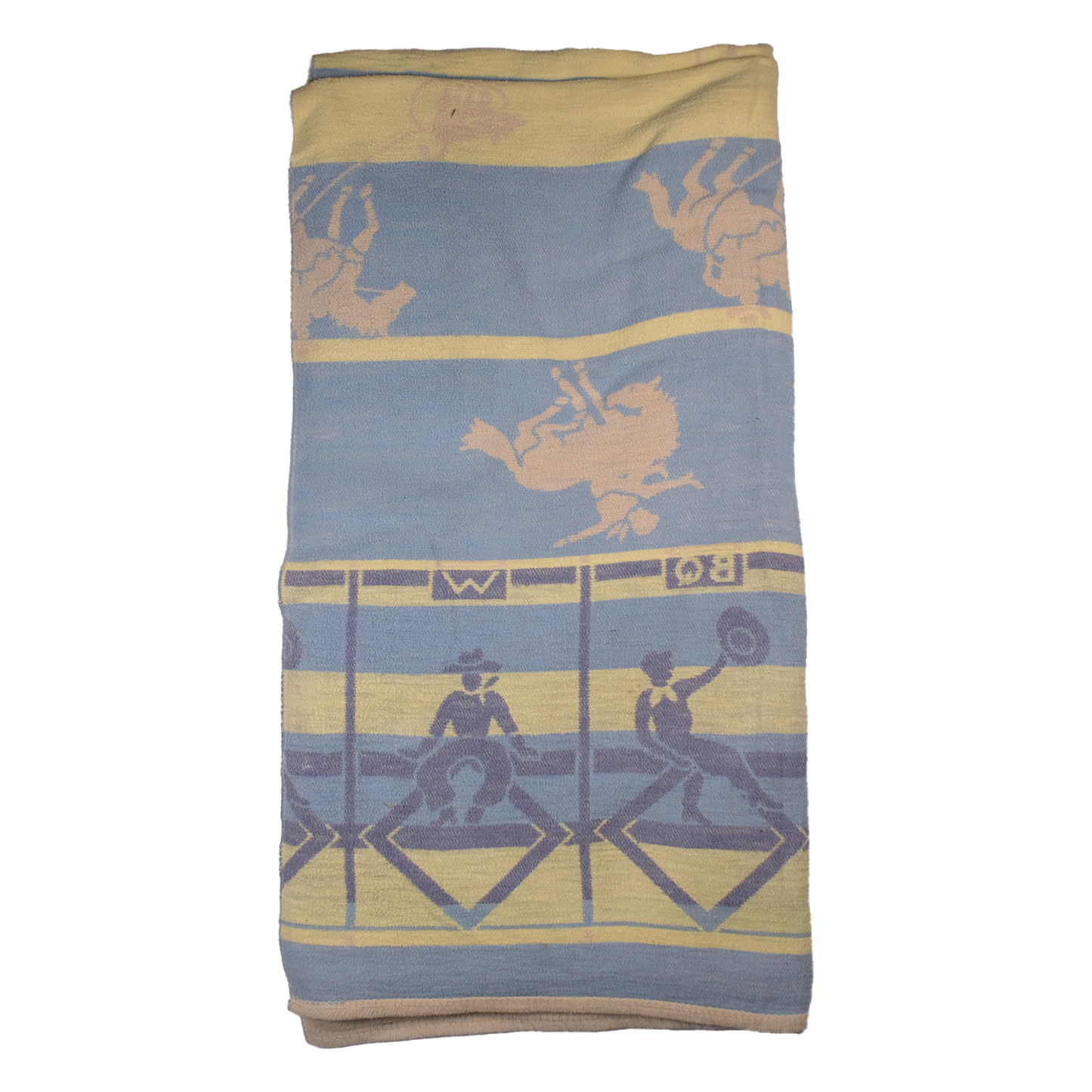 1950s Cowboy Rodeo Beacon Blanket