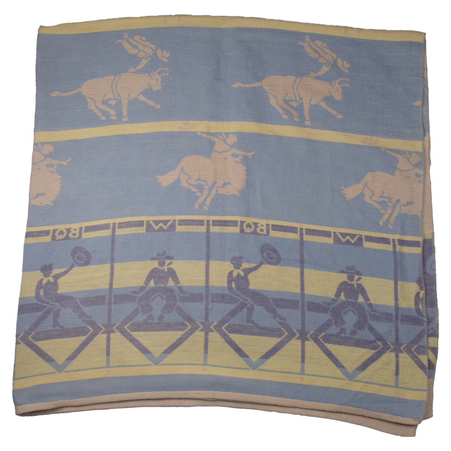 1950s Cowboy Rodeo Beacon Blanket