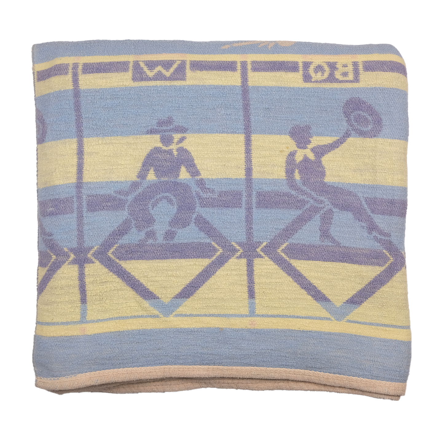 1950s Cowboy Rodeo Beacon Blanket