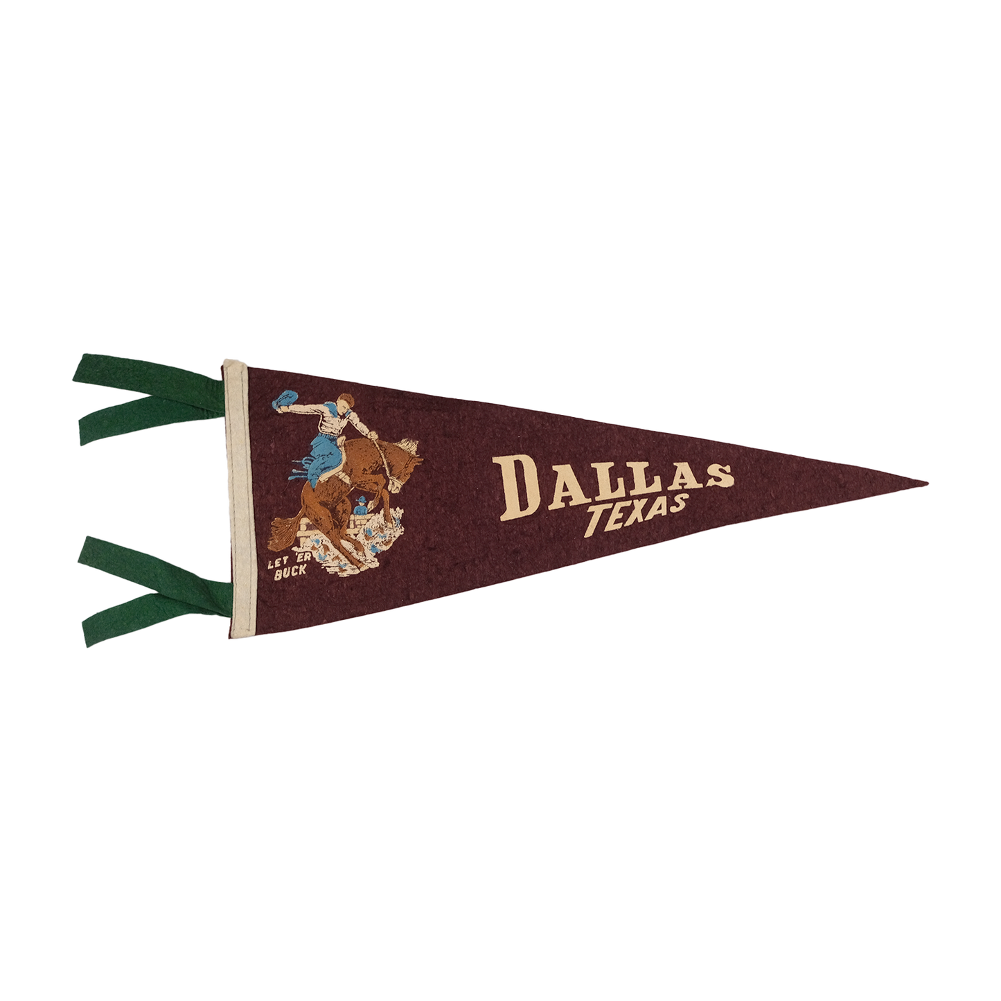 Dallas "LET'ER BUCK" Pennant