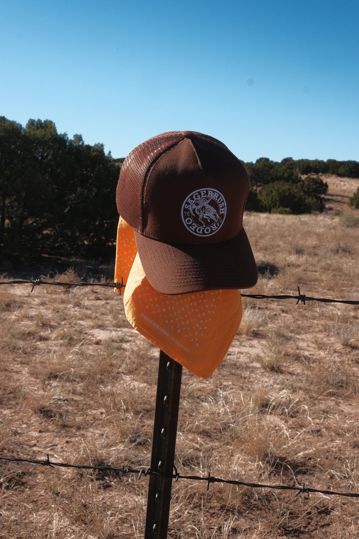 Gold Desert Rider Bandana