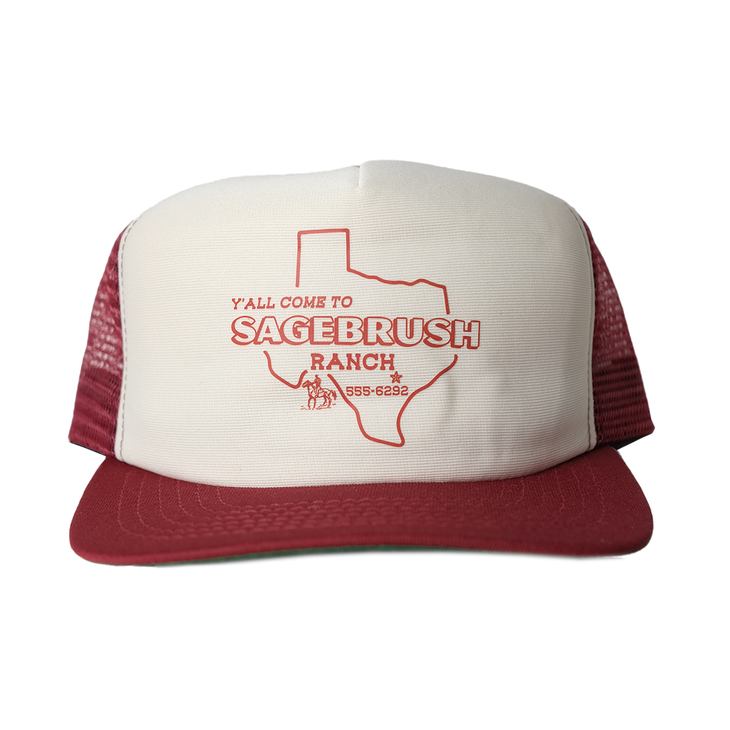 80s Deadstock "Sagebrush Ranch" Foam Trucker Cap
