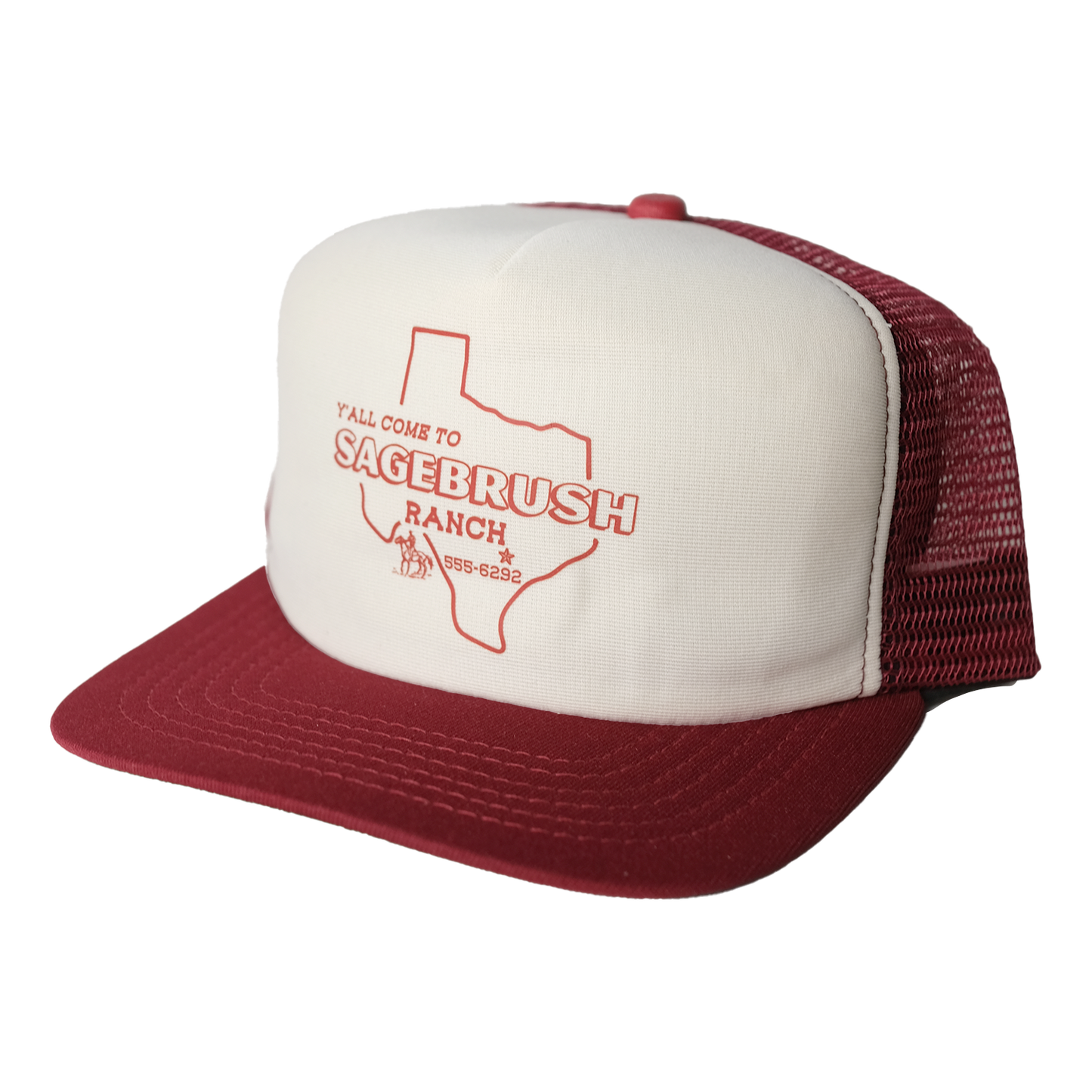 80s Deadstock "Sagebrush Ranch" Foam Trucker Cap
