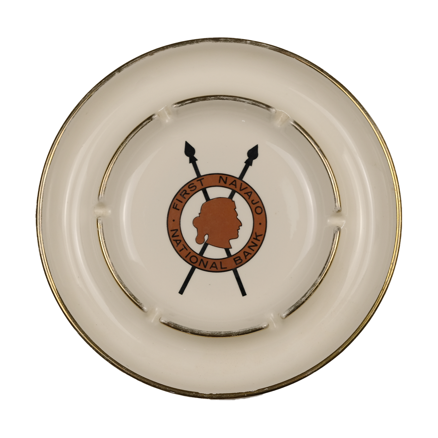 First Navajo National Bank Large Ashtray