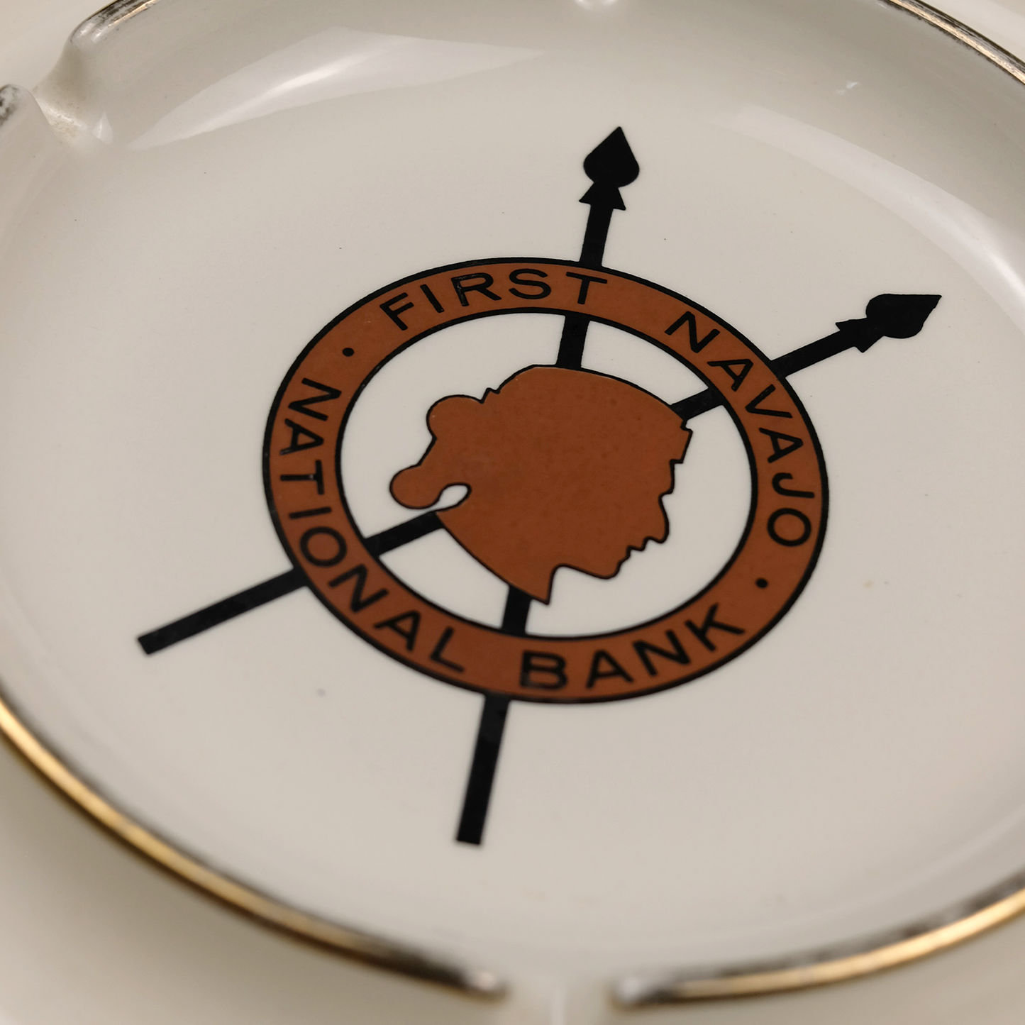 First Navajo National Bank Large Ashtray