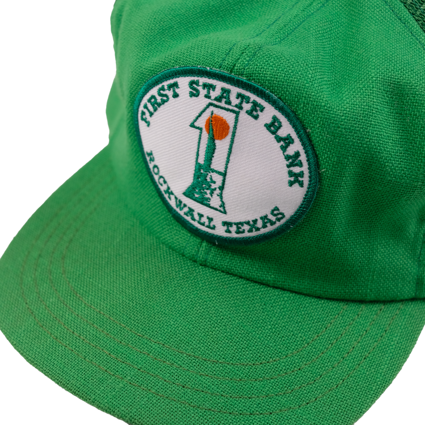 Vintage First State Bank Trucker Cap