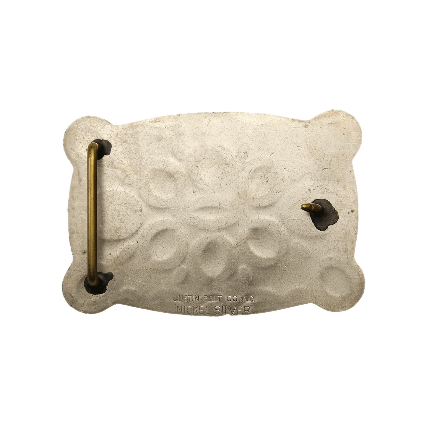 Justin Silver Western Buckle
