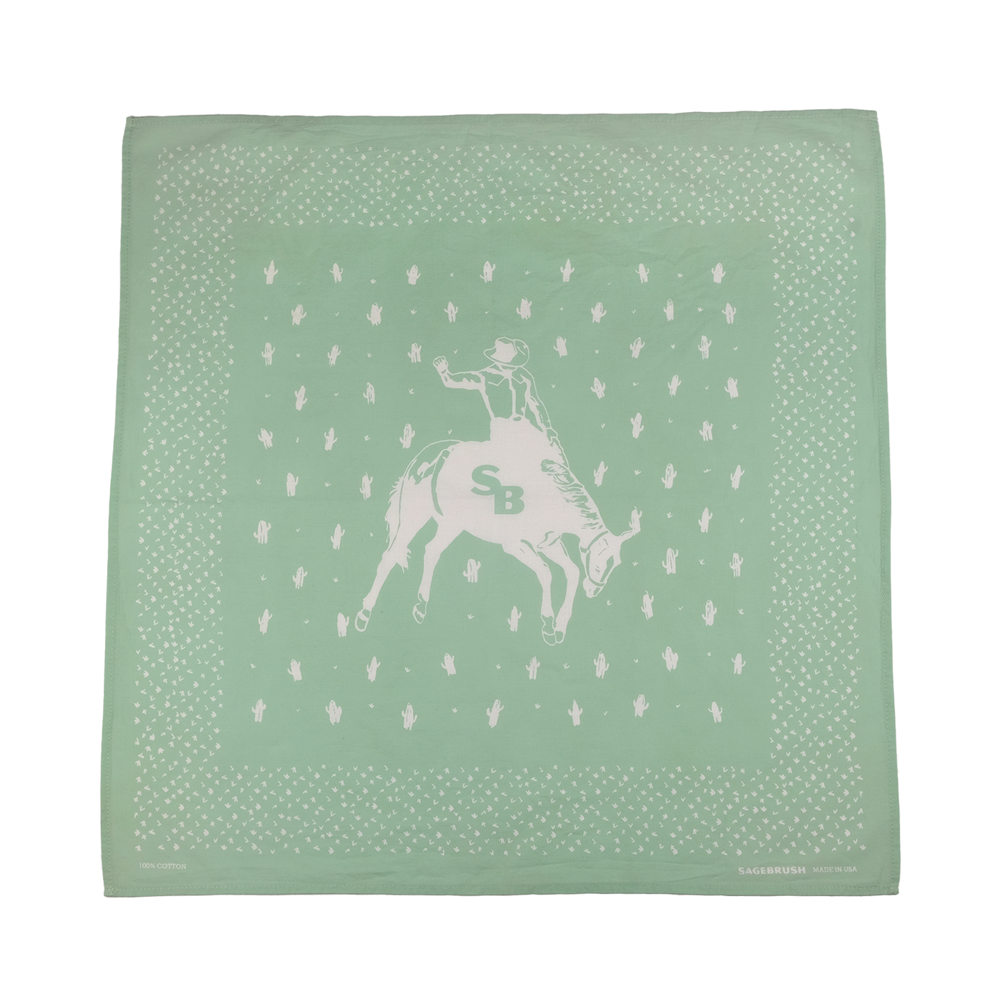 Mint Desert Rider Bandana
