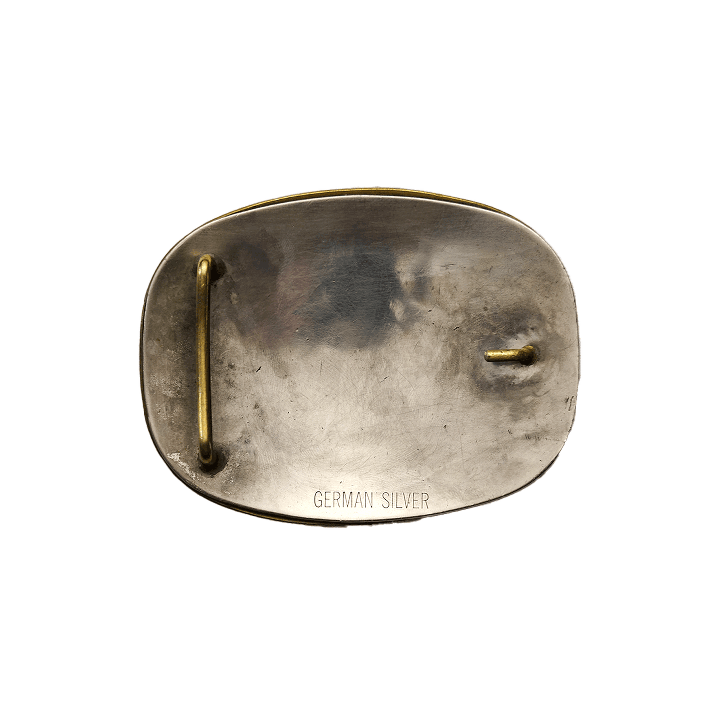 Silver Roping Rodeo Buckle