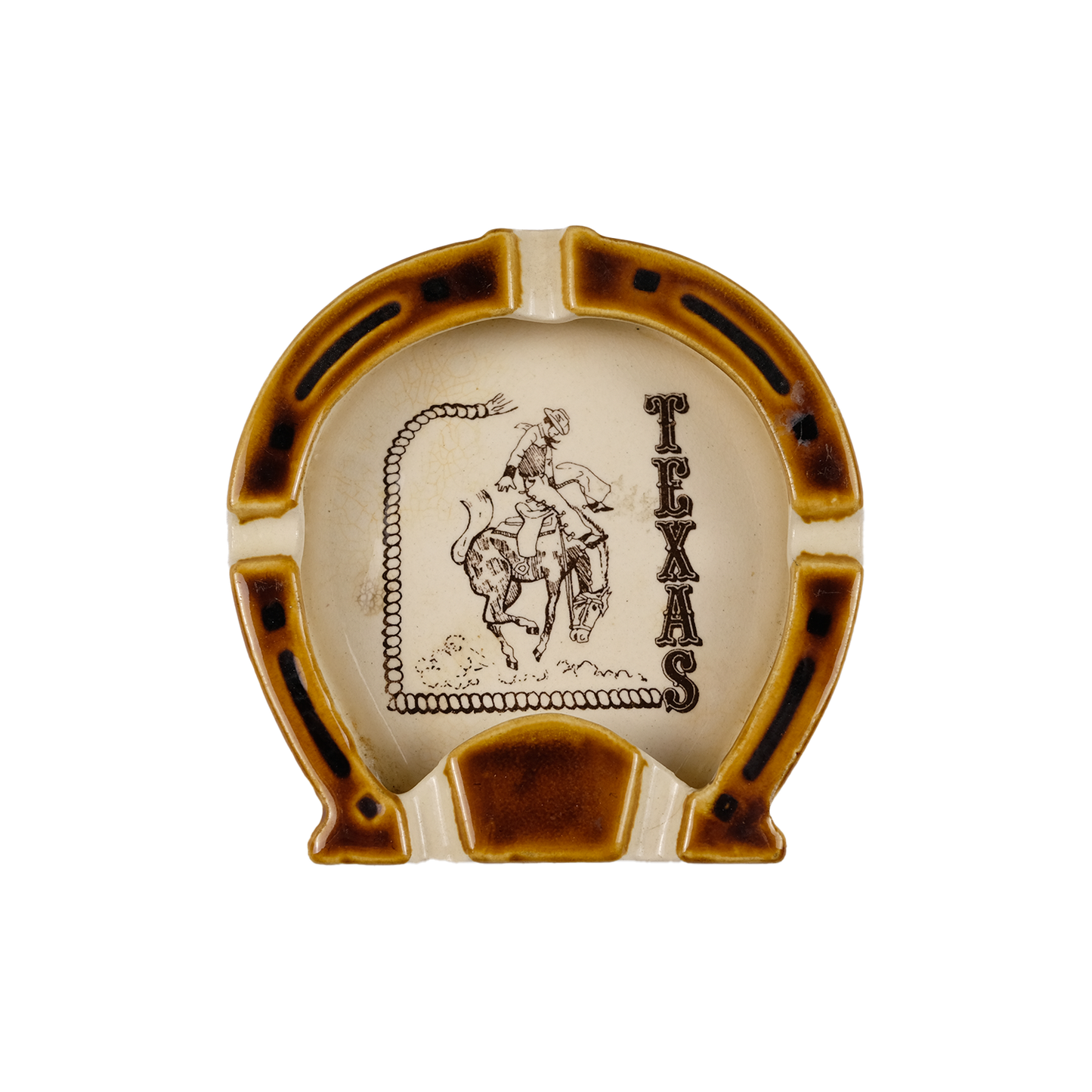 Texas Horseshoe Ashtray