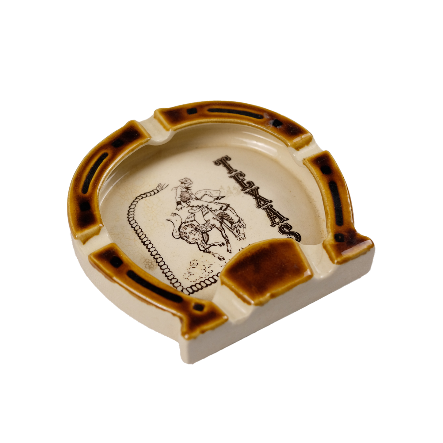 Texas Horseshoe Ashtray