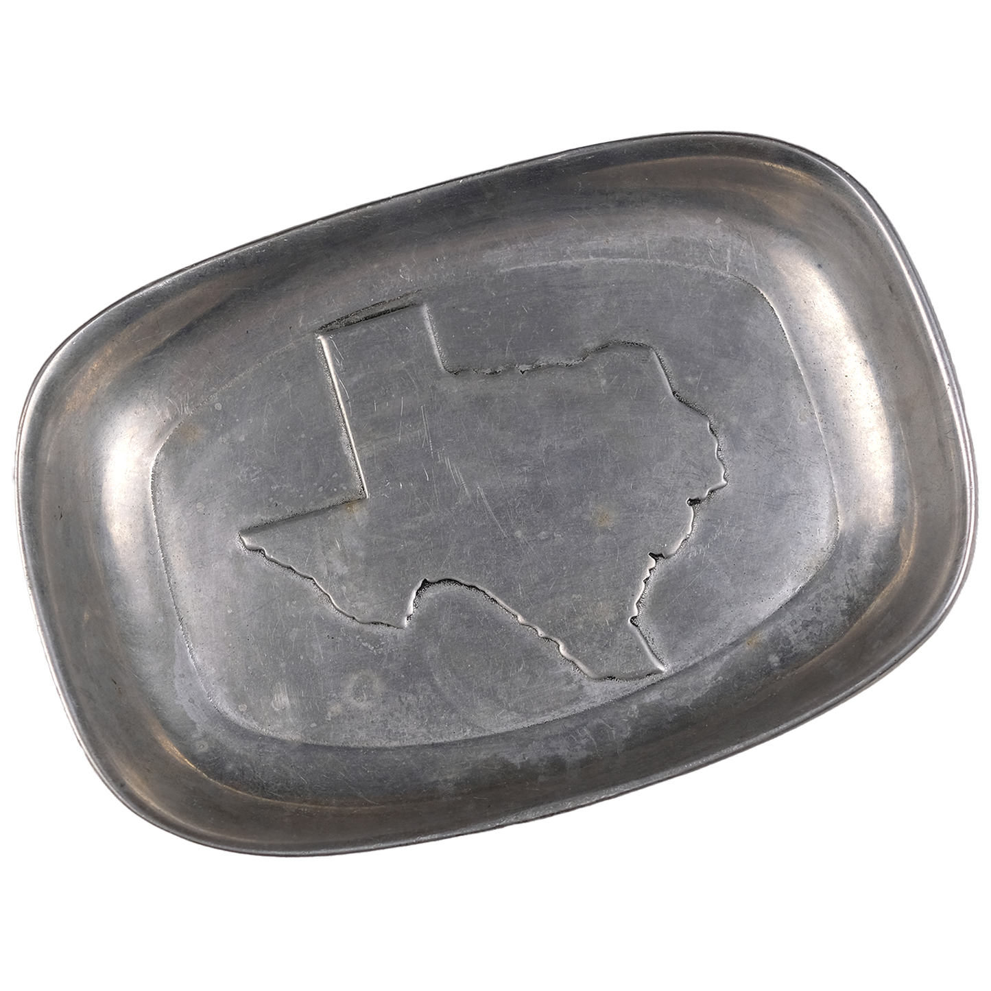 Texas State Metal Trinket Dish