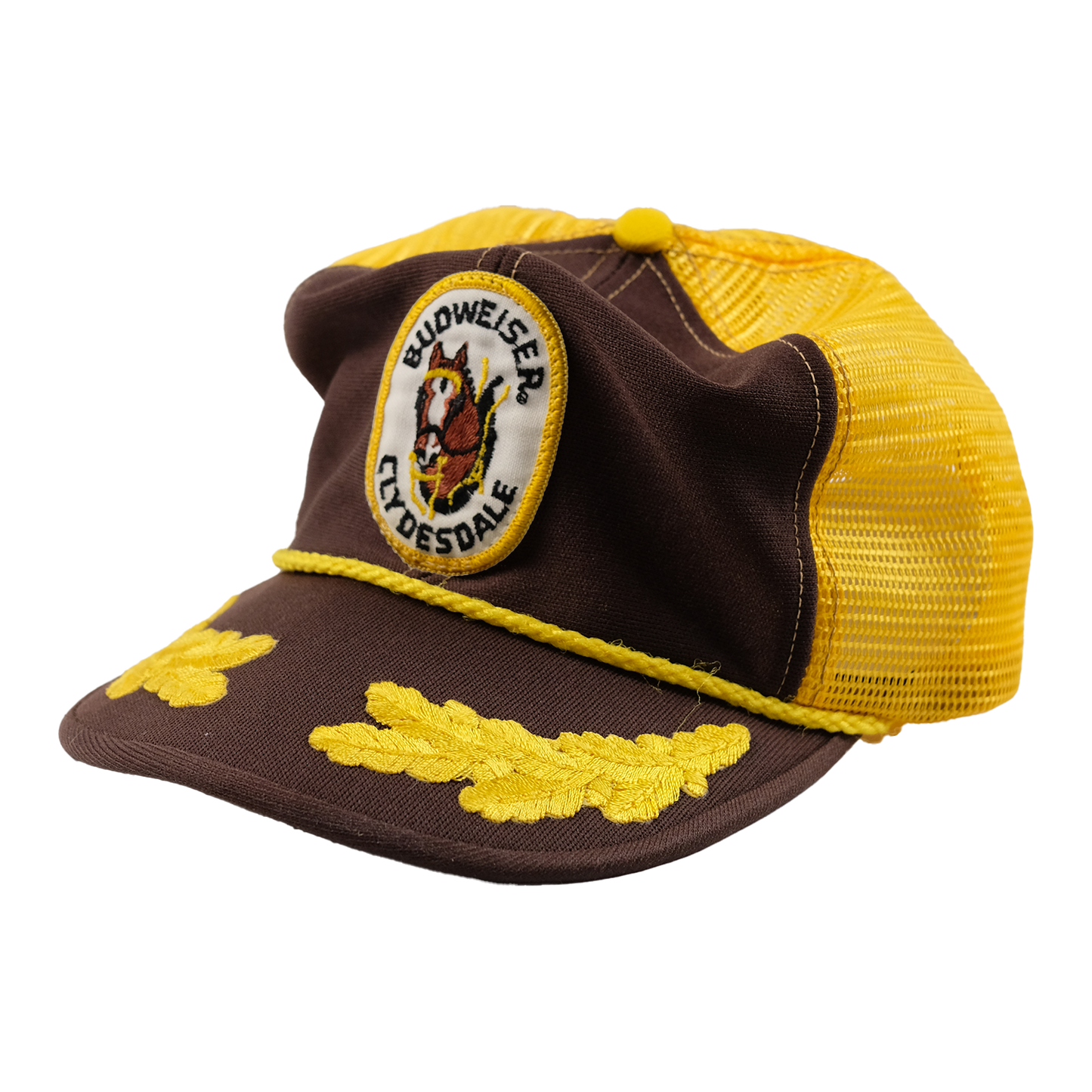 Vintage Budweiser Clydesdale Horse Patch Trucker Cap