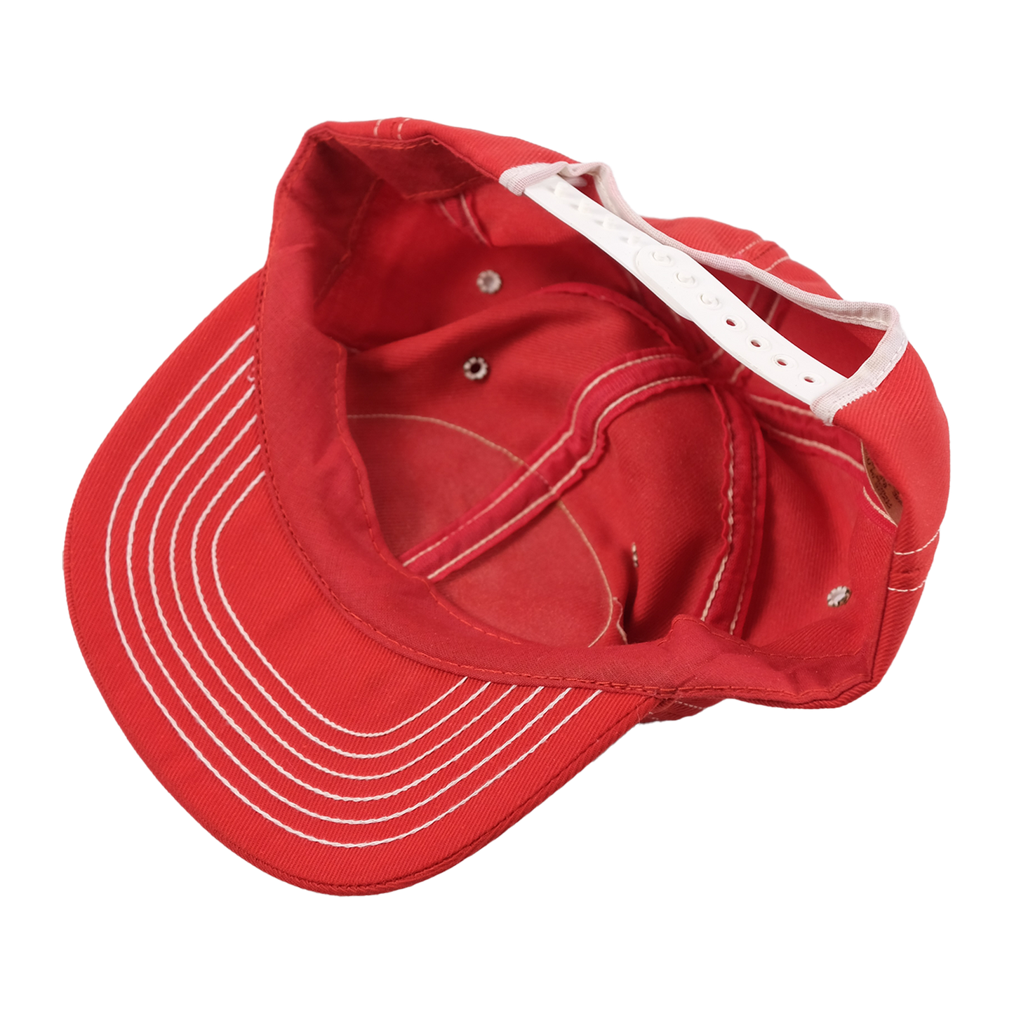 Vintage Budweiser Clydesdale Red Arch Trucker Cap