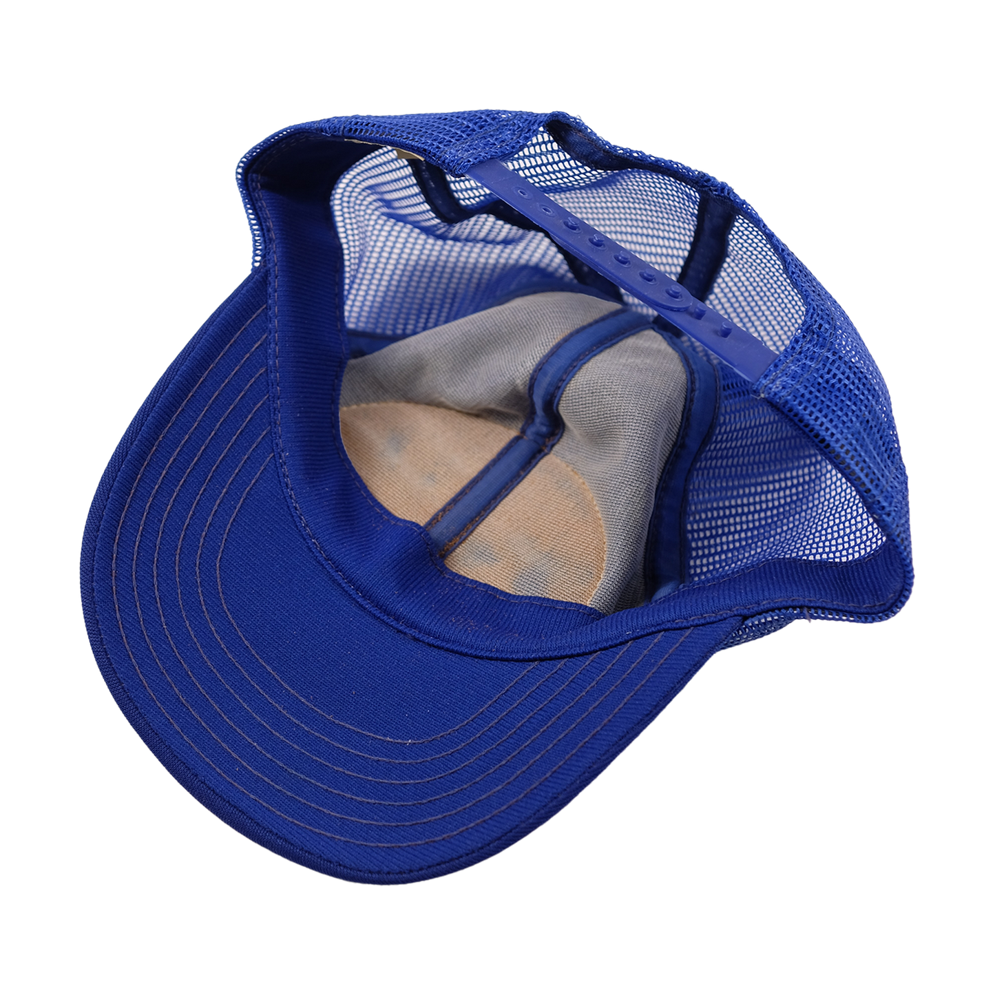 Vintage Budweiser Clydesdale Blue Arch Trucker Cap