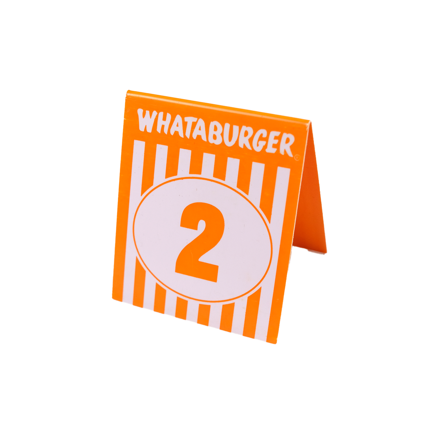 Whataburger Table Tent #2