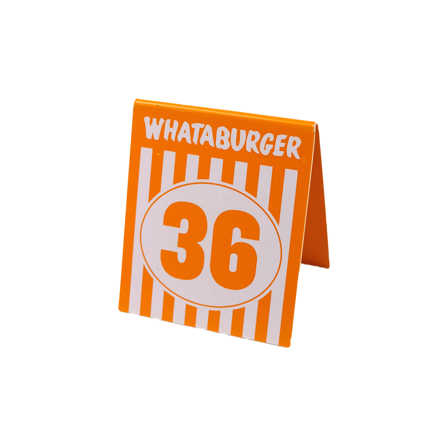 Whataburger Table Tent #36