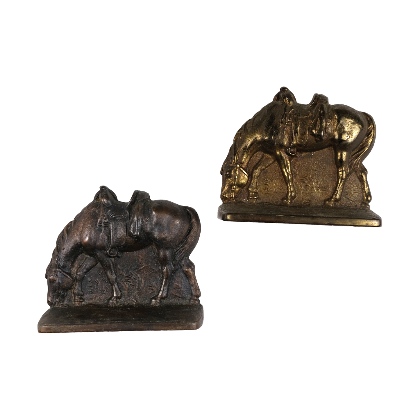 Grazing Horses Bookends - Set of 2