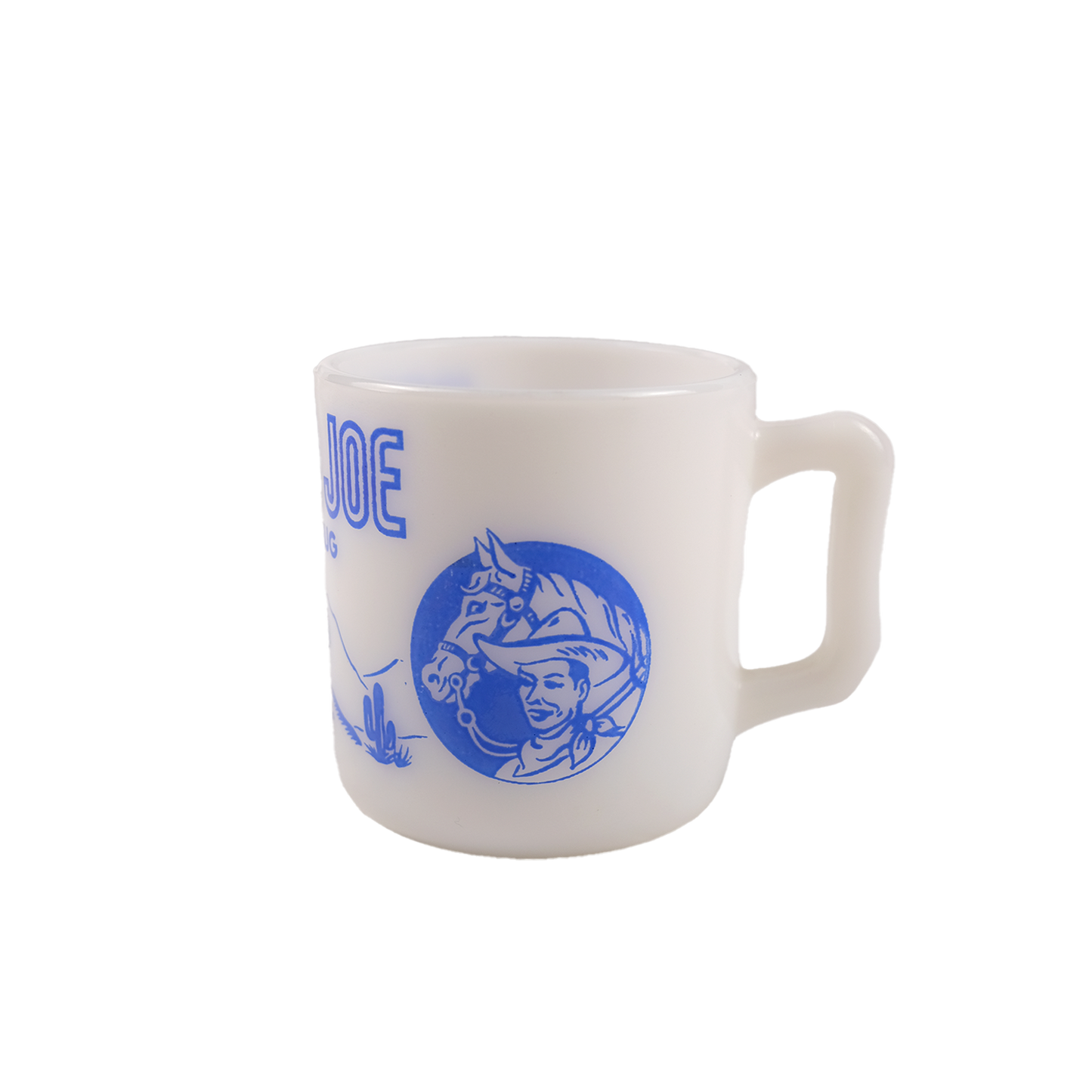 Vintage Ranger Joe Ranch Mug (Blue)