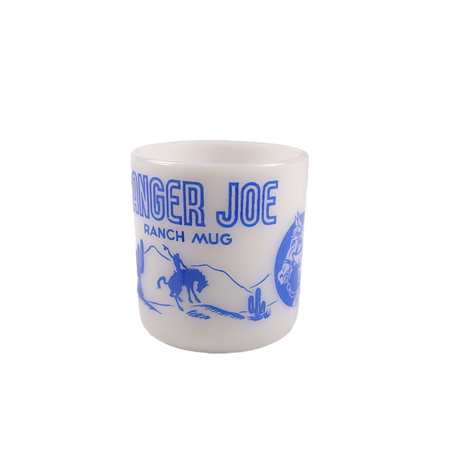Vintage Ranger Joe Ranch Mug (Blue)