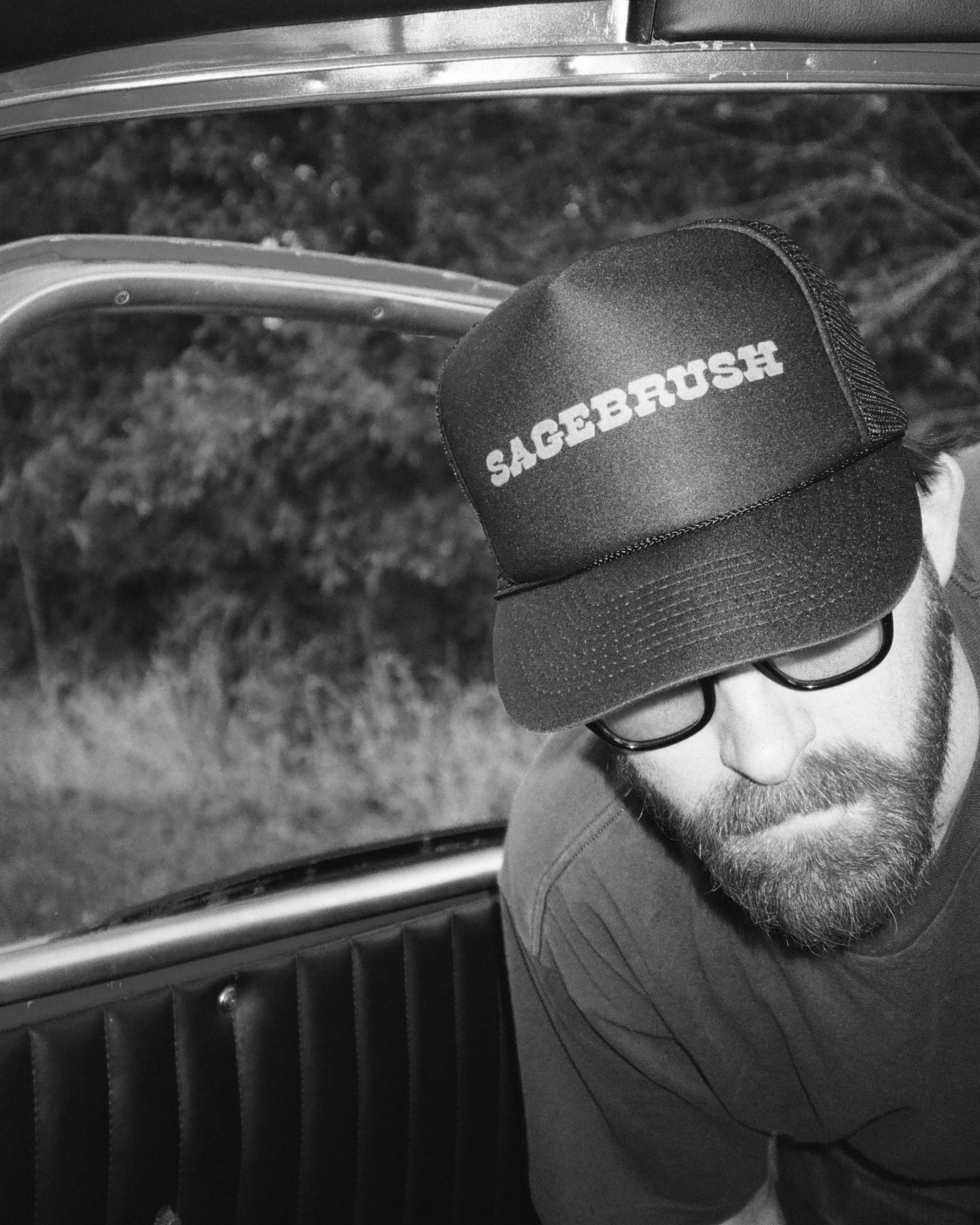Vintage Sagebrush Foam Trucker Hat