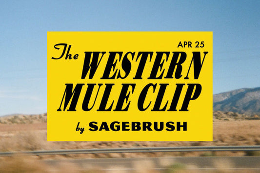 The Western Mule Clip by Sagebrush