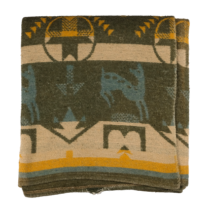 1940s Deer Camp Blanket