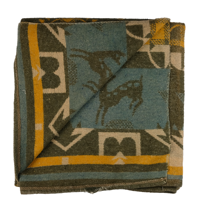 1940s Deer Camp Blanket