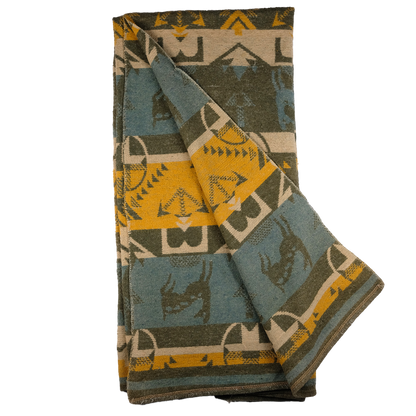 1940s Deer Camp Blanket