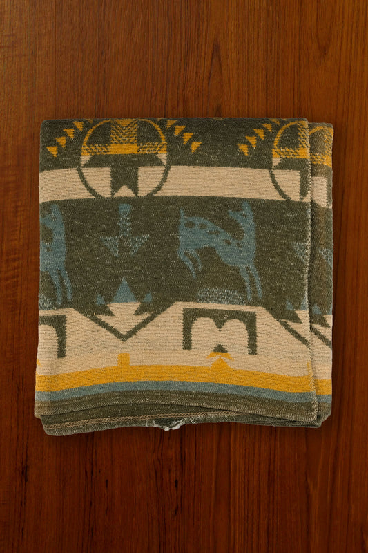 1940s Deer Camp Blanket