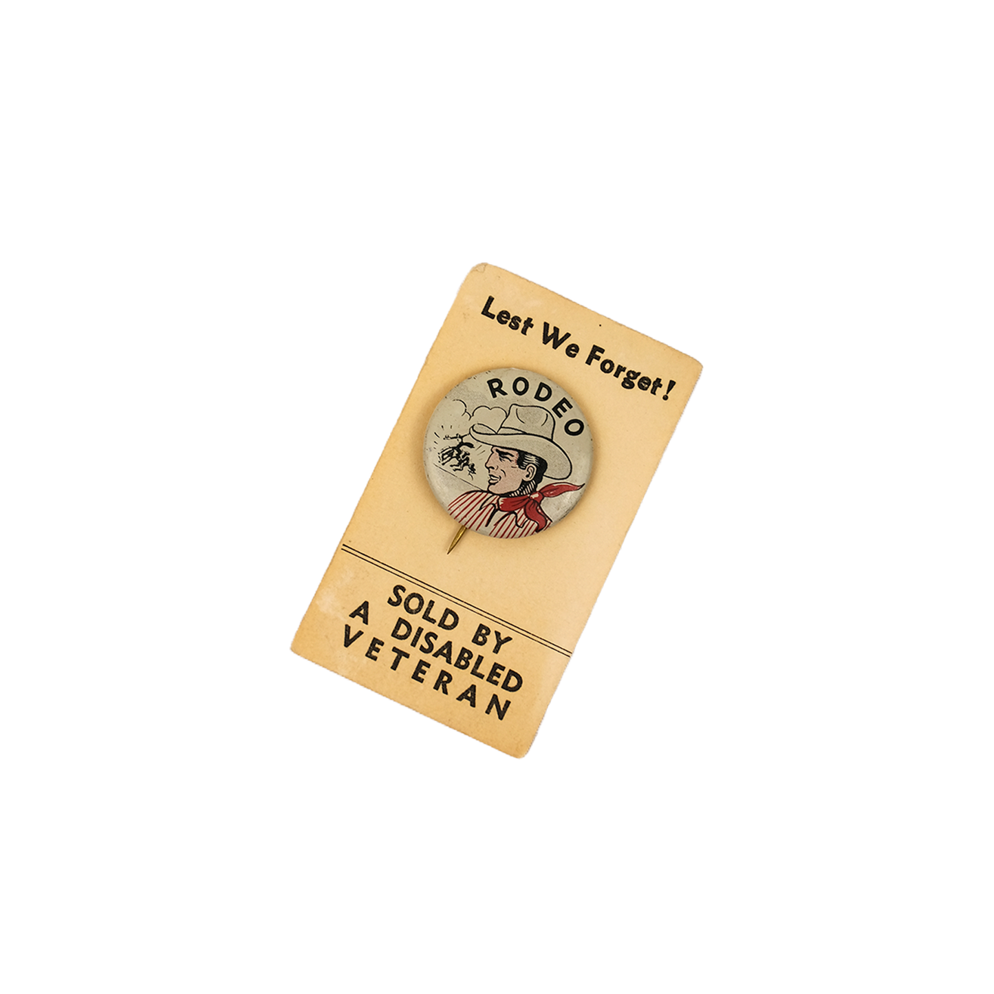 1950s Rodeo Pin #1