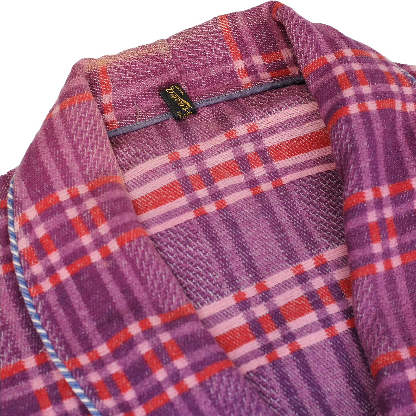 1950s Purple Beacon Blanket Robe
