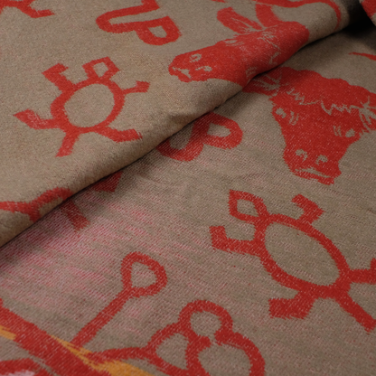 1950s Guns, Bulls & Branding Irons Camp Blanket