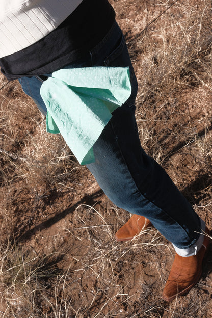 Mint Desert Rider Bandana