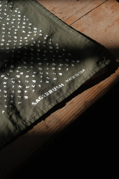 Olive Desert Rider Bandana