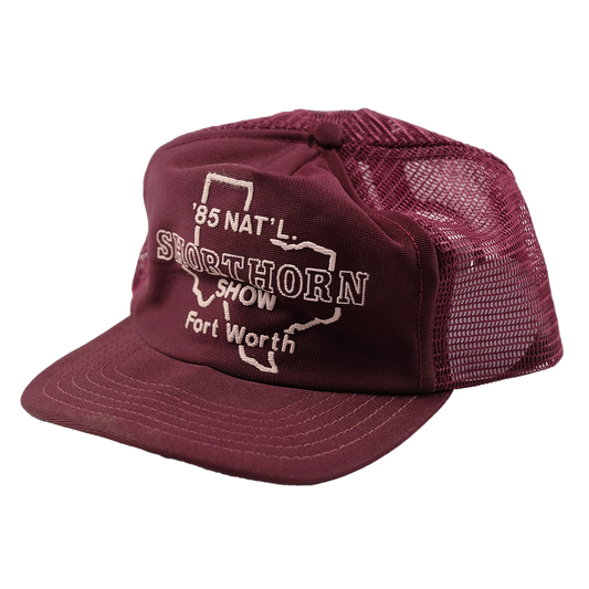 Vintage Shorthorn Show Trucker Cap