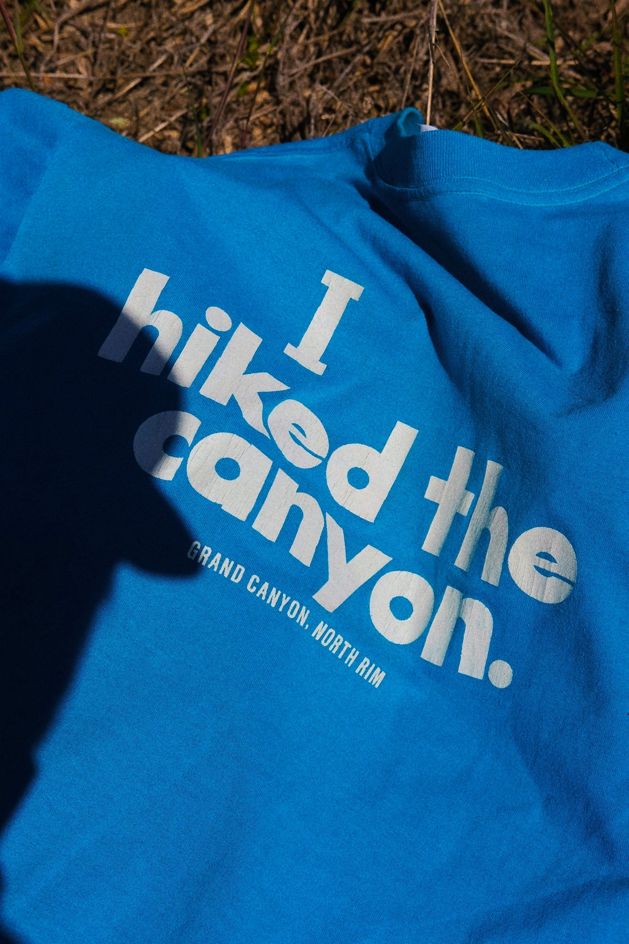 I hiked the canyon. Tee