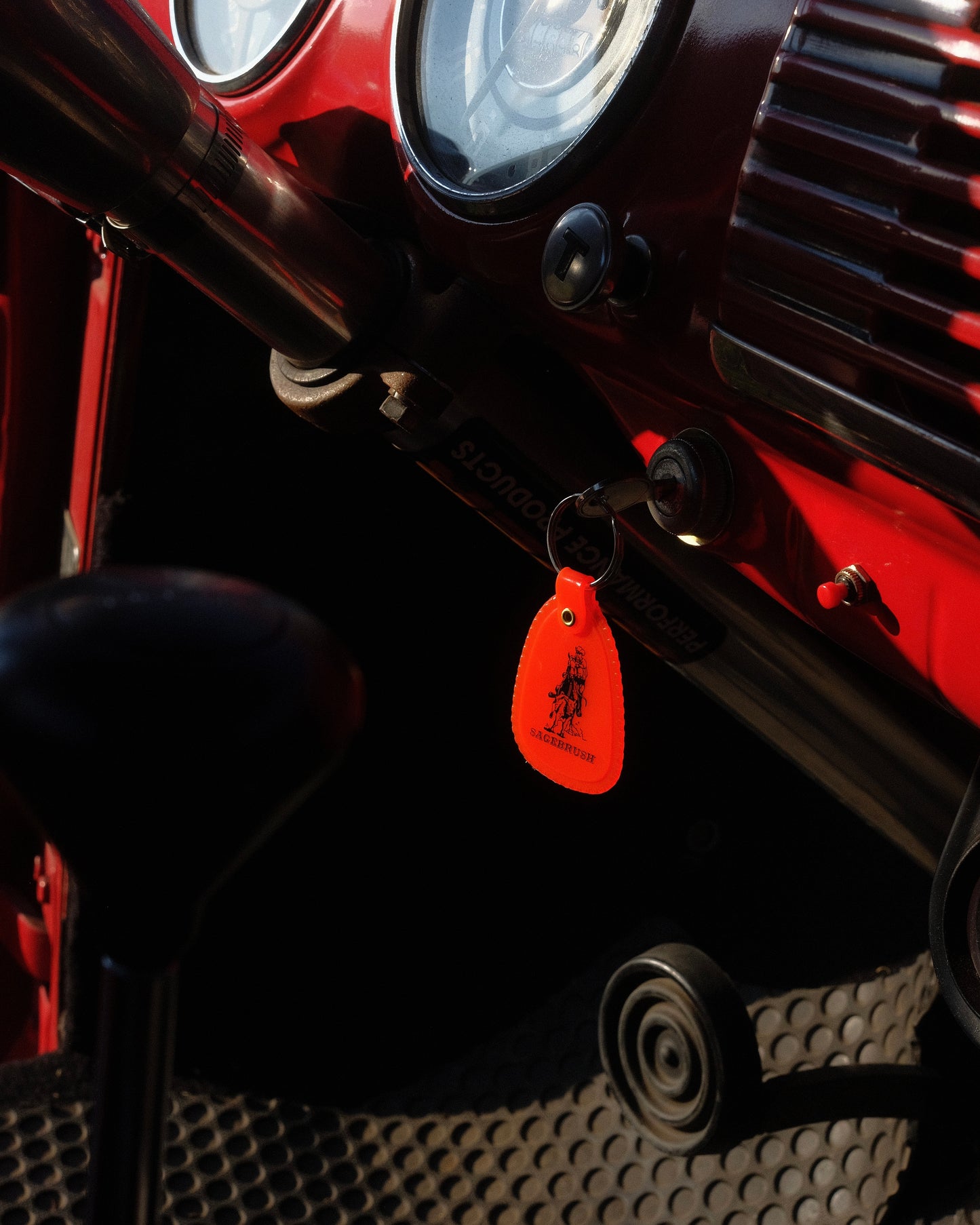 Sagebrush Saddle Keytag