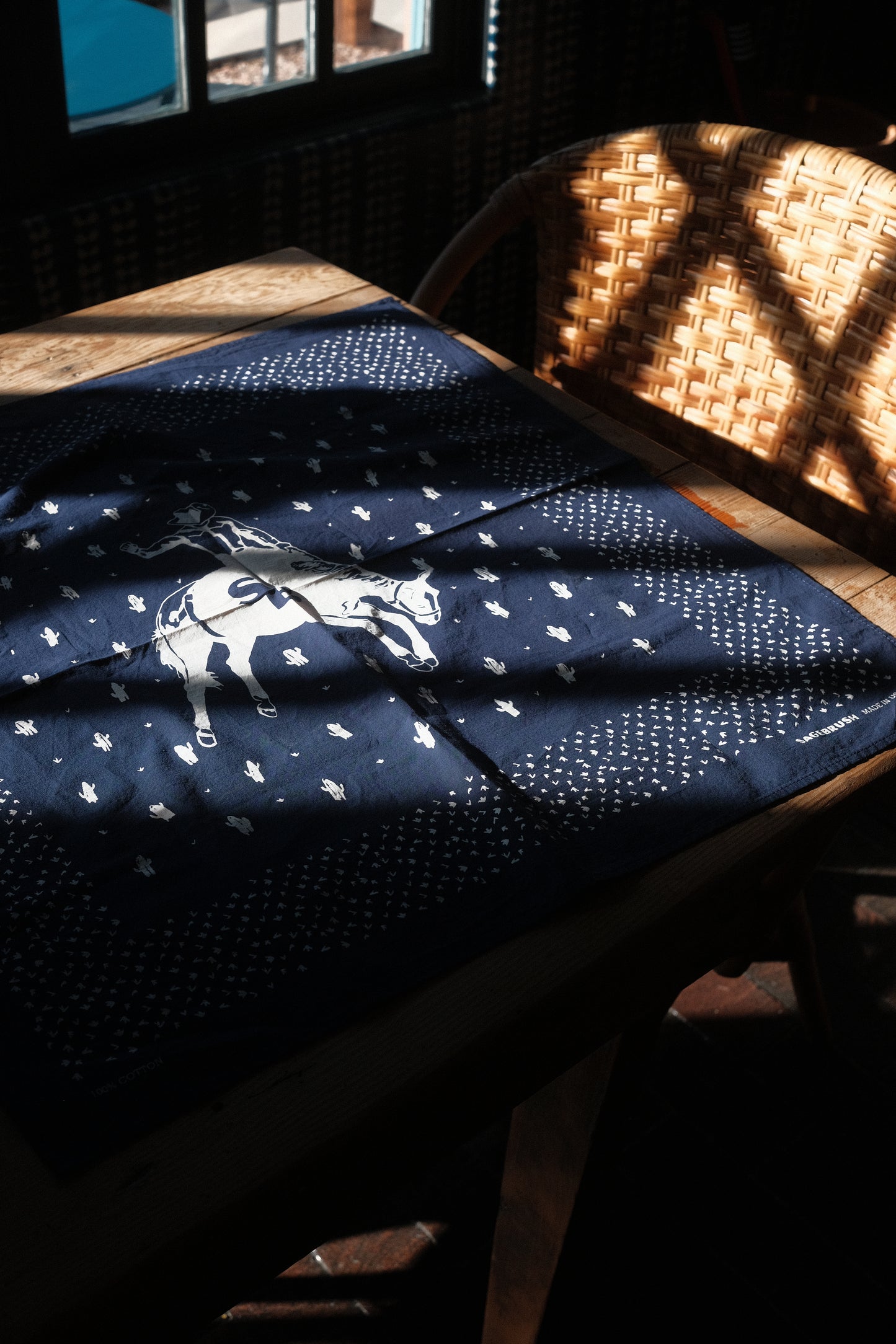 Navy Desert Rider Bandana