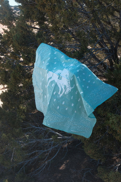 Mint Desert Rider Bandana