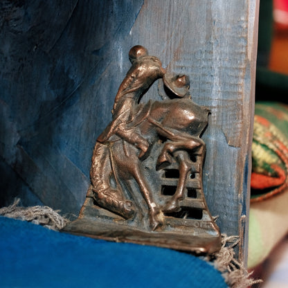 Bucking Bronco Bookend